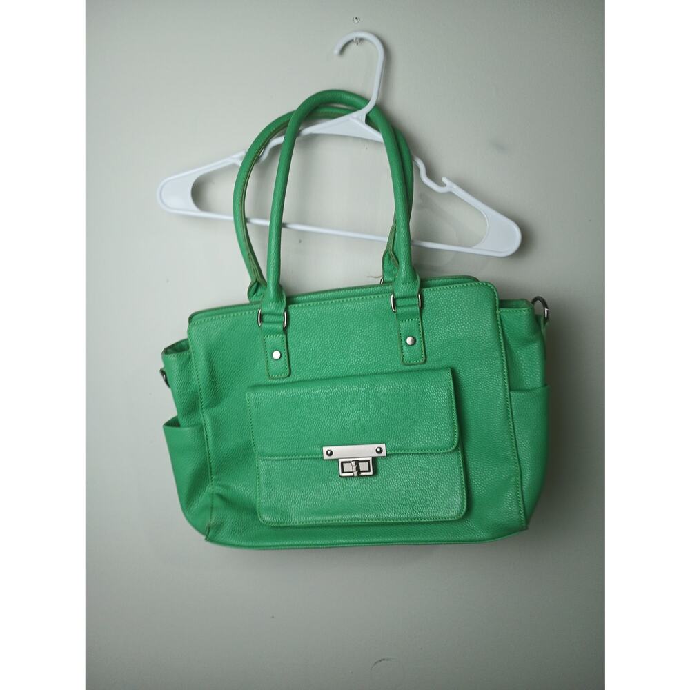 Damsel in Defense Daphne Concealed Carry Kari Purse Green Shoulder Bag‎